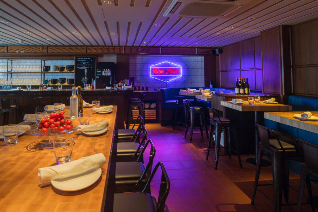 Blue Label Pizza Interior Landscape